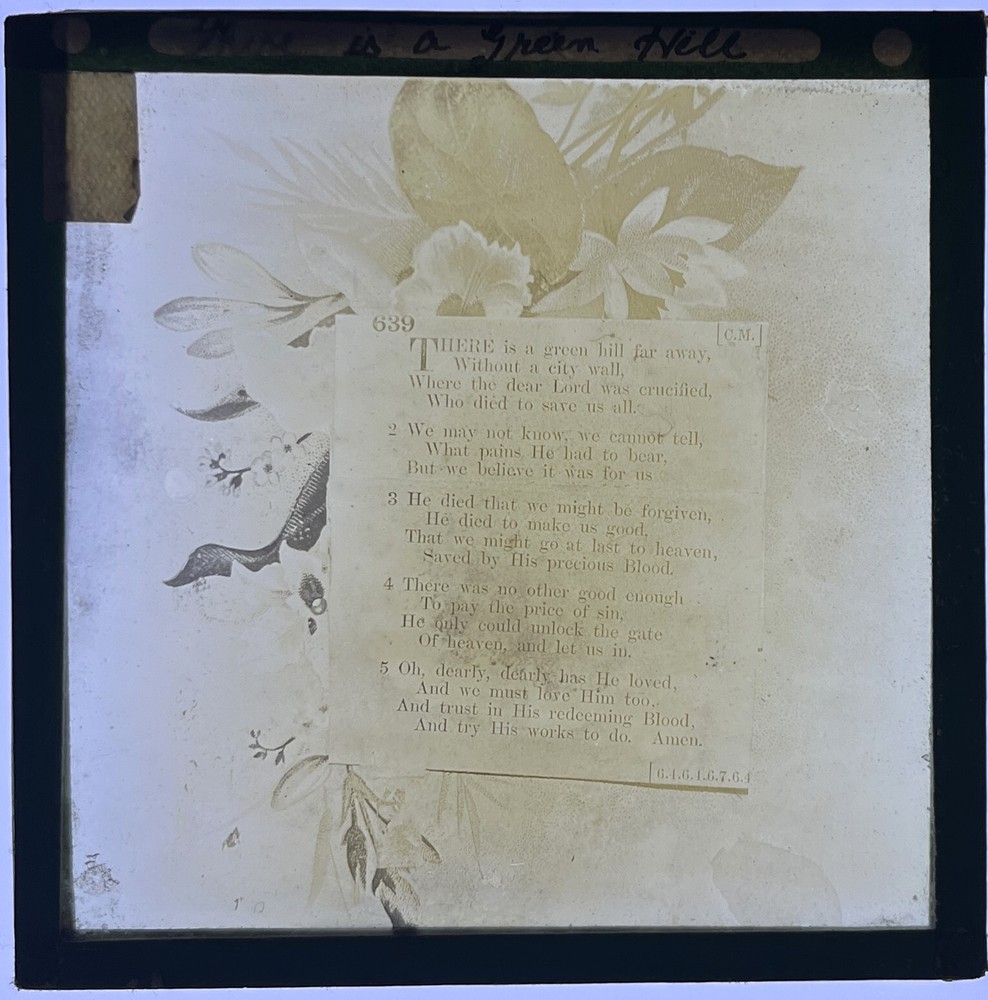 3 Hymns on Magic Lantern Slides (I1)
