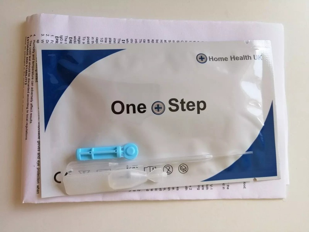 New_Sealed_Herpes_Hsv_1&2_Test_Kit