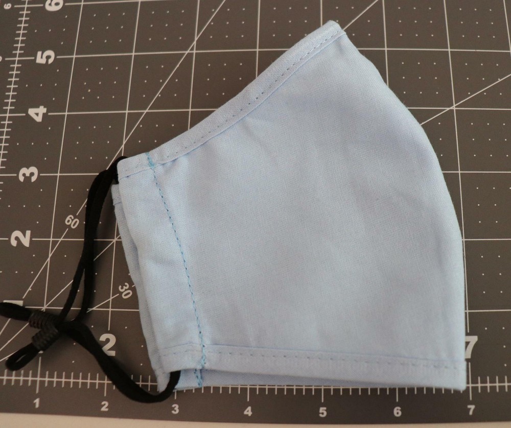 Face Mask with filter pocket 100% Cotton, Washable Reusable nose wire & ear loop