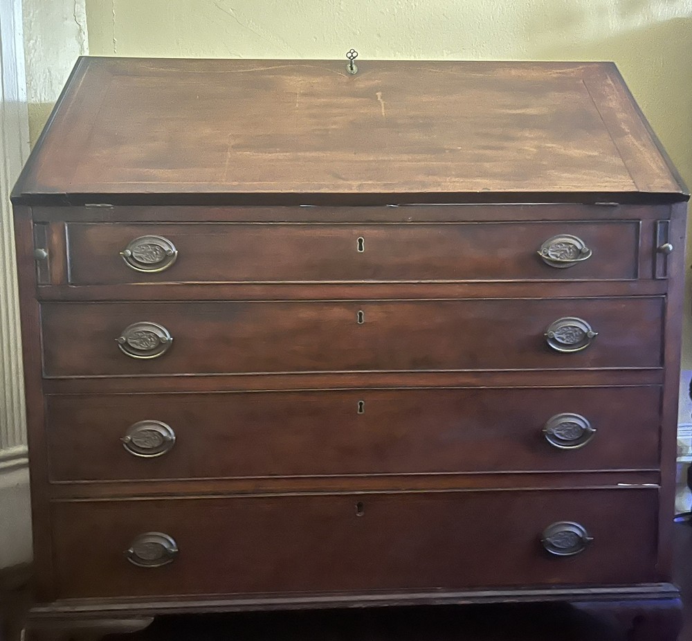 English Slant Top Chest