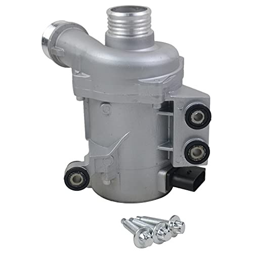 Electric Water Pump w/Bolts 11517521584 Compatible with B-M-W 3.0L N52 E60 E70