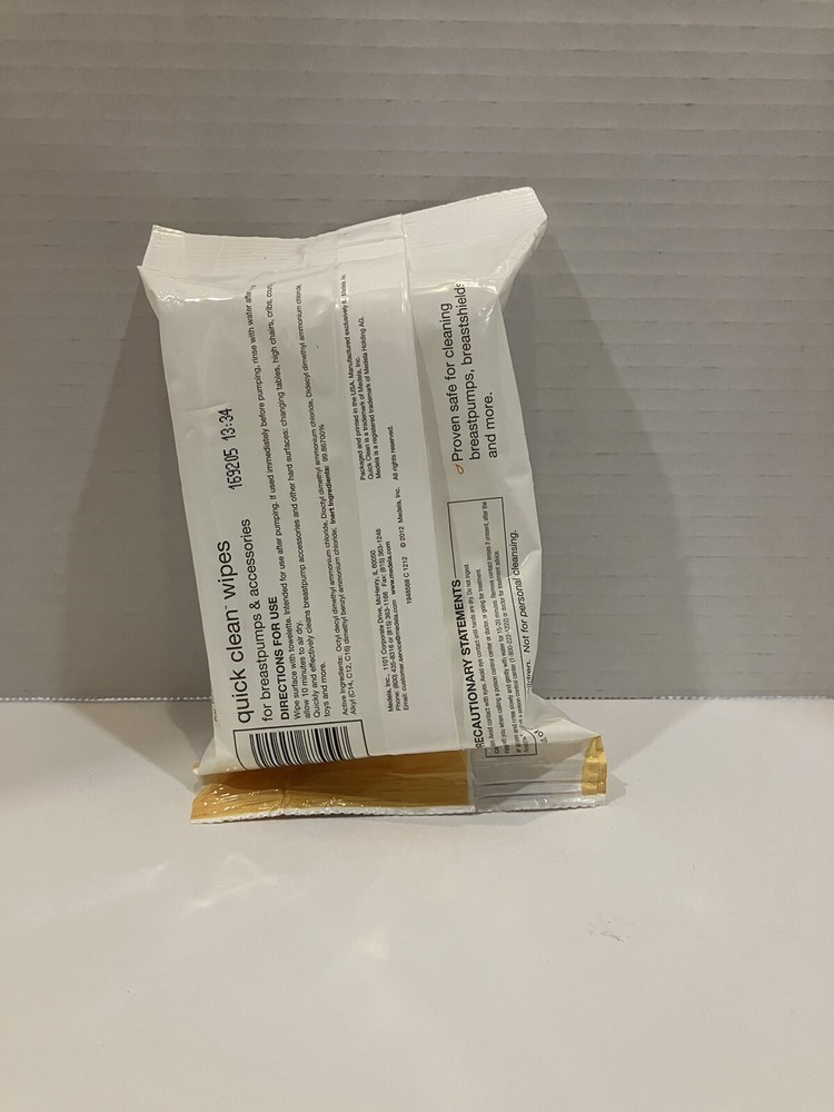Medela Quick Clean Breastpump Accessory Wipes 24pcs/Pack
