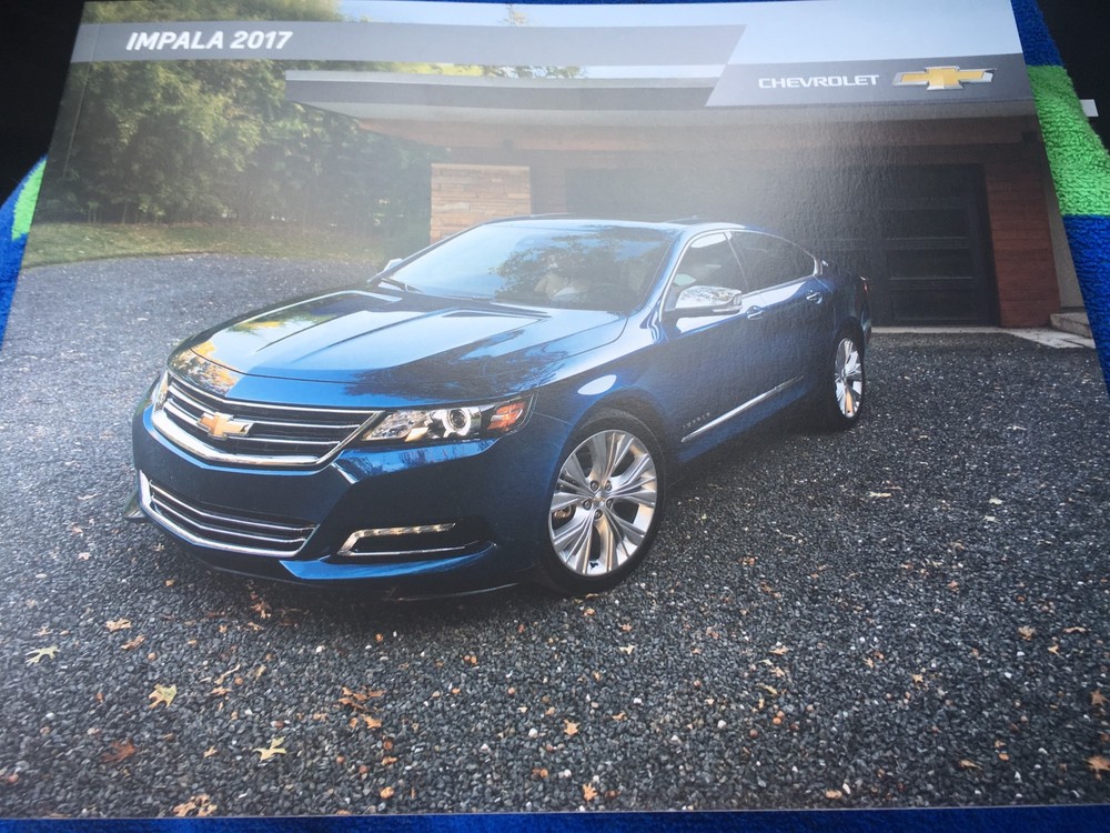 2017 Chevy IMPALA 32-page Original Sales Brochure