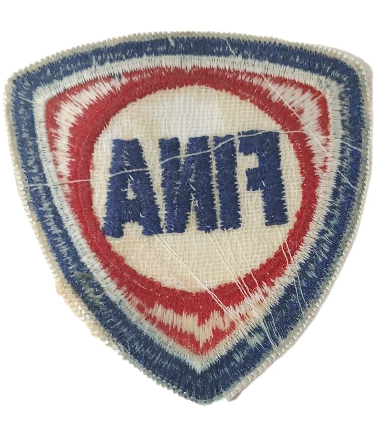 FINA Oil Sew on Patch