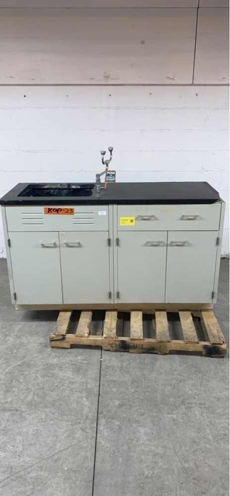 60" St Charles Black Epoxy Sink Bundle(S6LLST7145)