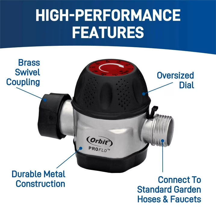Orbit Irrigation Mechanical Manual Program Sprinkler Watering Outdoor Controller