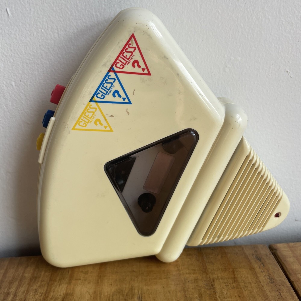 Vintage Guess Audio Cassette Player