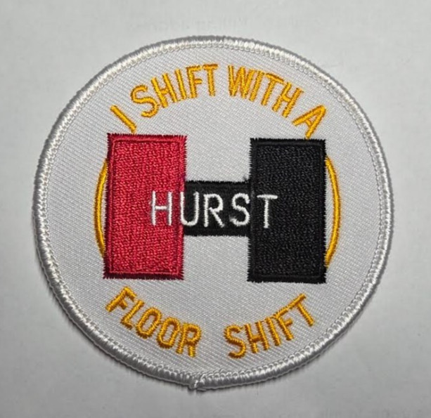 Hurst Shifter (iron on) embroidered patch