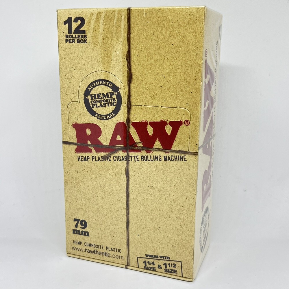 Raw 79mm Rolling Machine Roller Hemp composite Plastic 2 Count