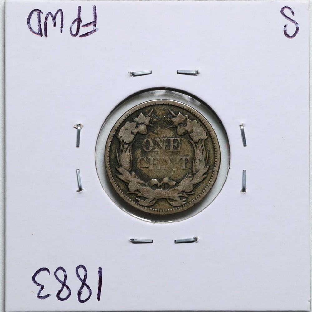 1857 1C Flying Eagle Cent in VG Condition #1883