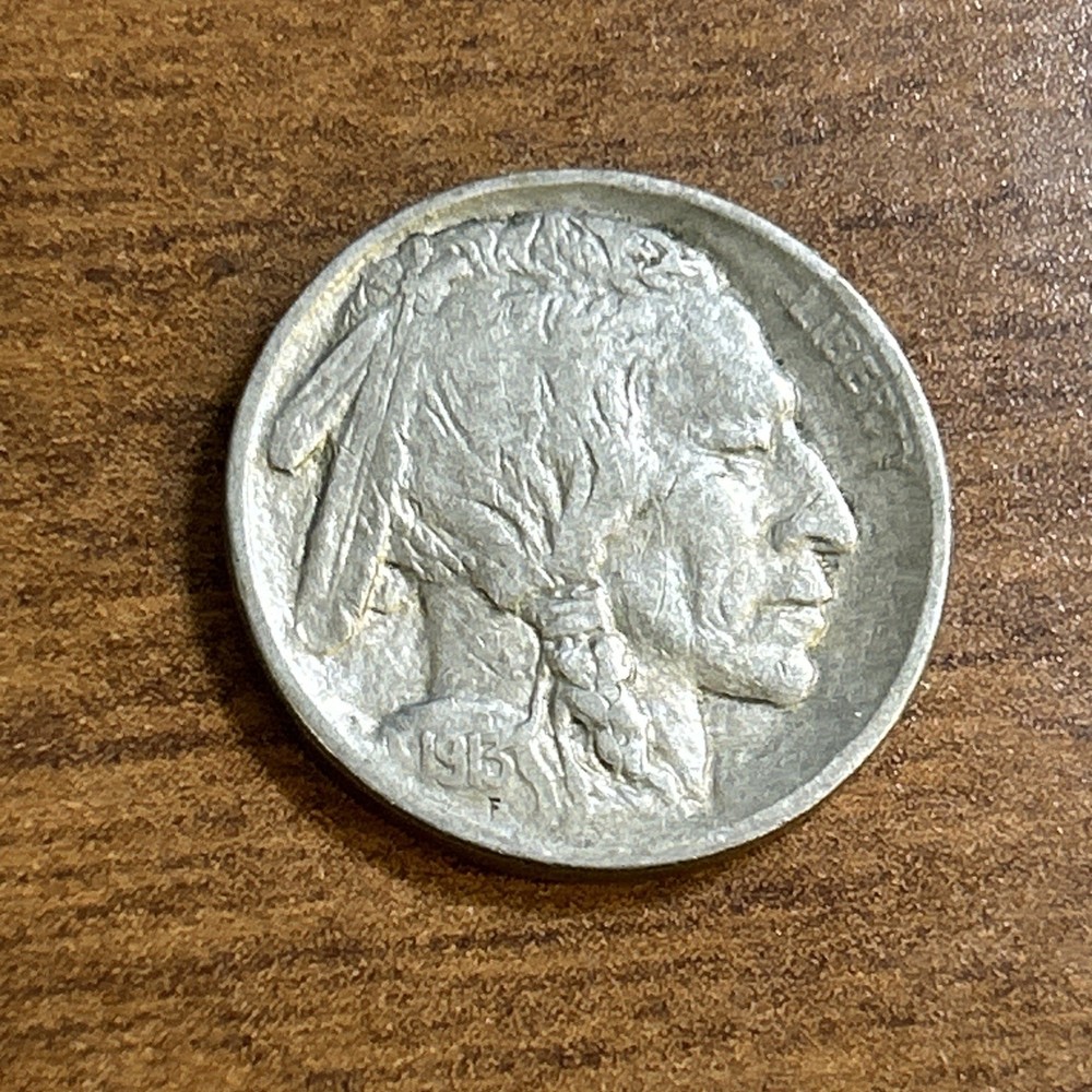 1913 Type 1 Buffalo Nickel XF