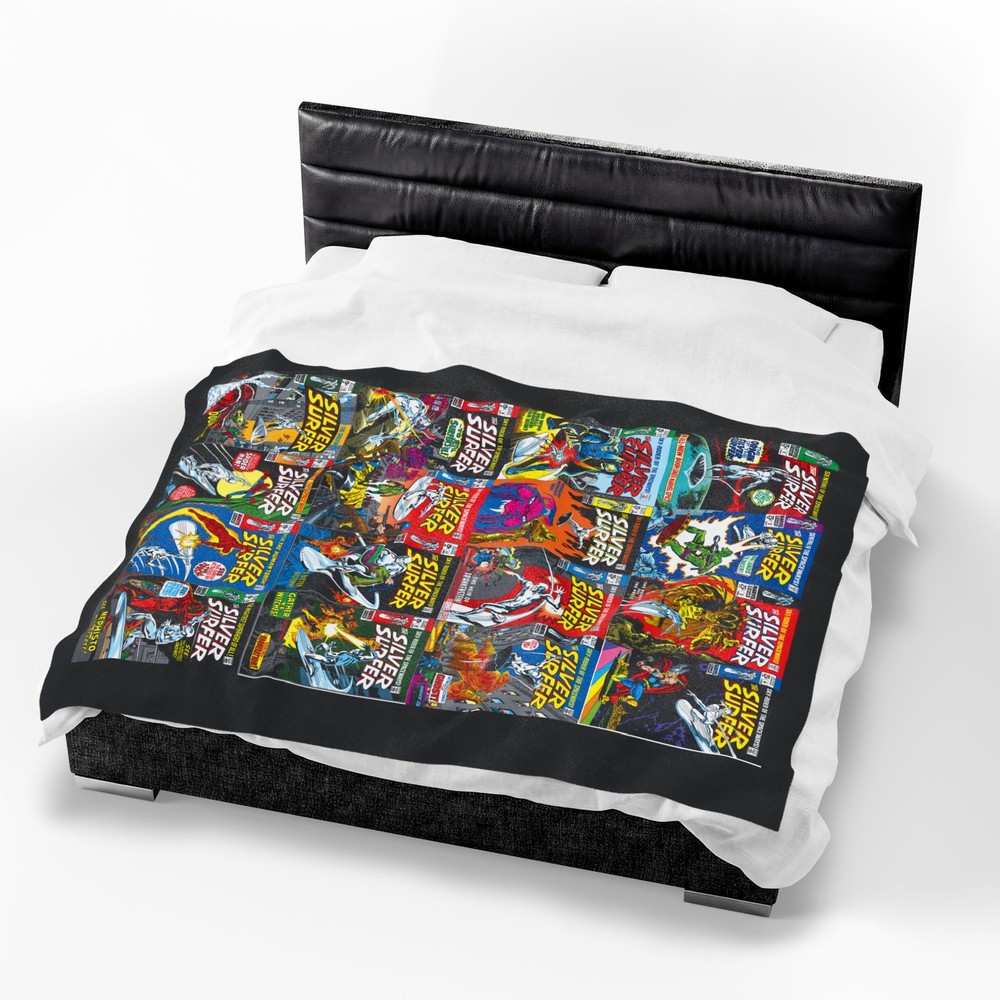 Silver Surfer Blanket - Classic Silver Age Art - Marvel Comics - Soft & Comfy