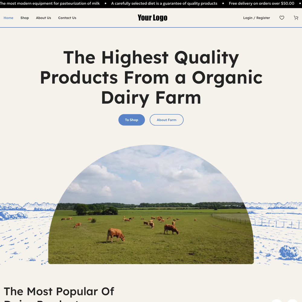 Farm Web Design with Free VPS Web Hosting and Installation