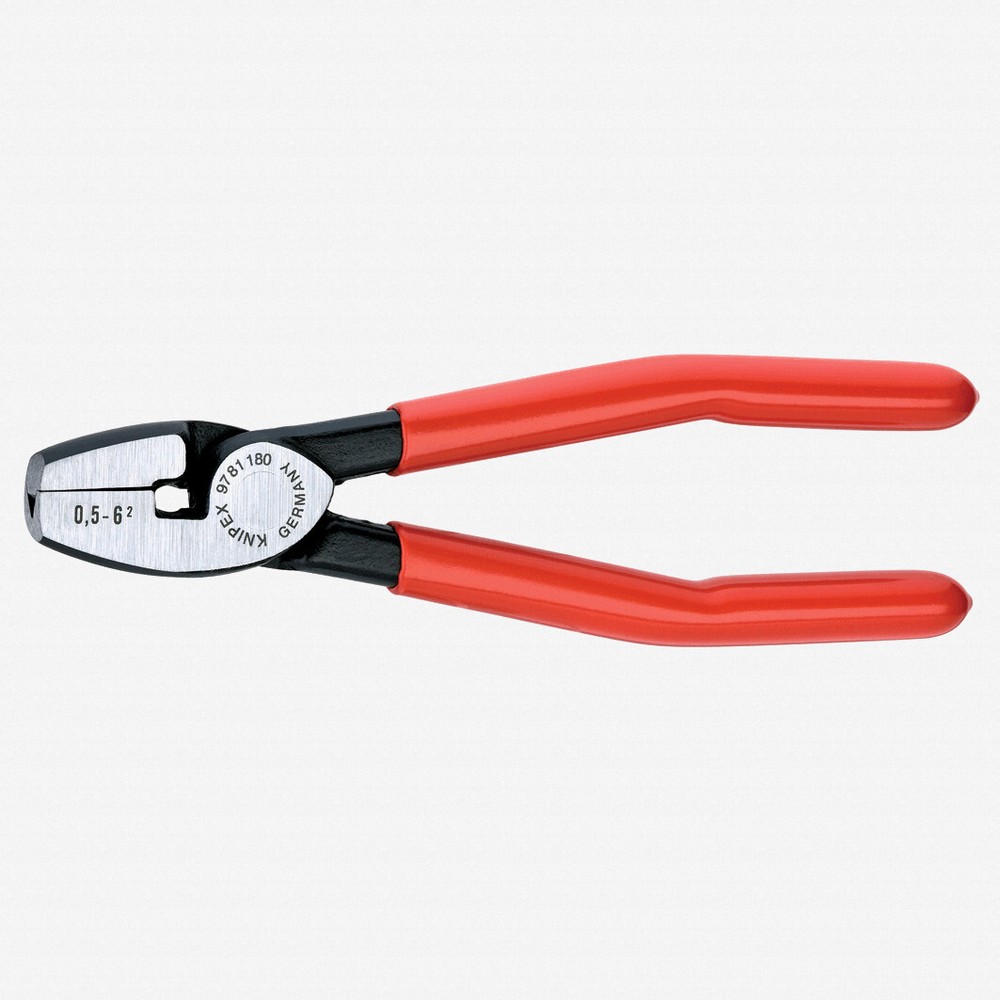 Knipex Front Loading Crimping Pliers for end sleeves (ferrules)