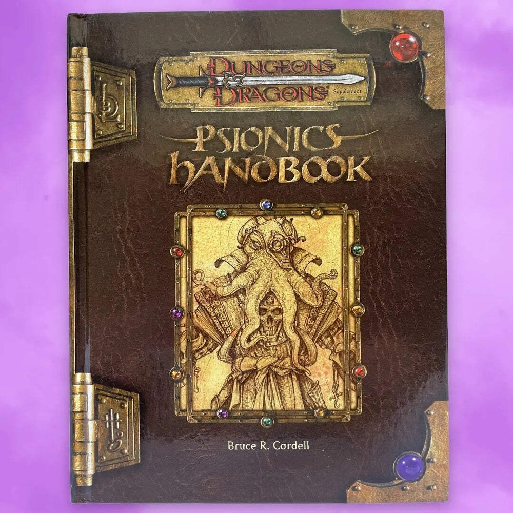 Psionics Handbook Dungeons & Dragons 3e