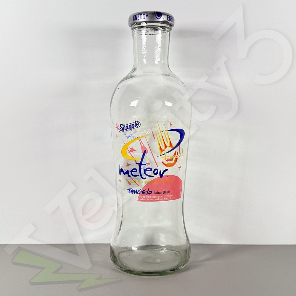 Snapple Elements Collectible Bottle - Meteor ☄️ Elements | Vintage Snapple 2000s