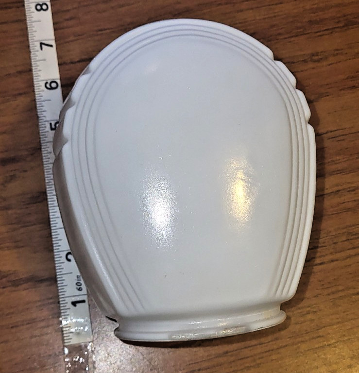 Vintage Glass Bathroom Light Cover Globe