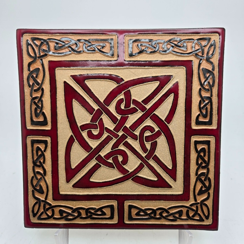 - Celtic Tile by Earthen Craft Pottery Lansing MI