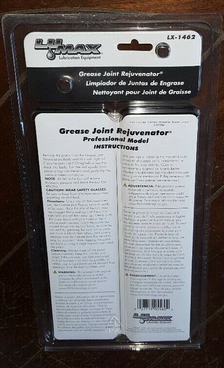 Lu Max Grease Joint Rejuvenator - Model #LX-1462