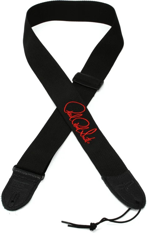 PRS Poly Strap Signature - Black/Red