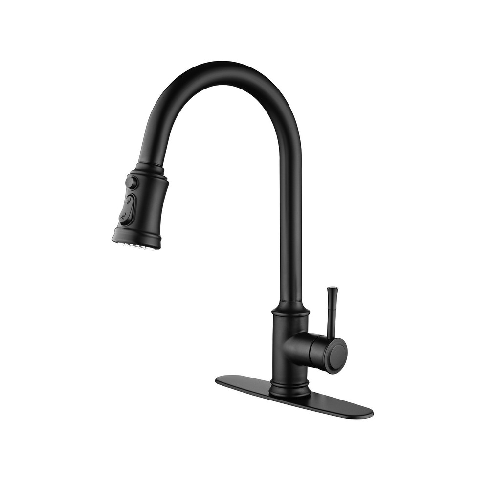 Touch Kitchen Faucet with Pull Down Sprayer, Single Handle High Arc Motion