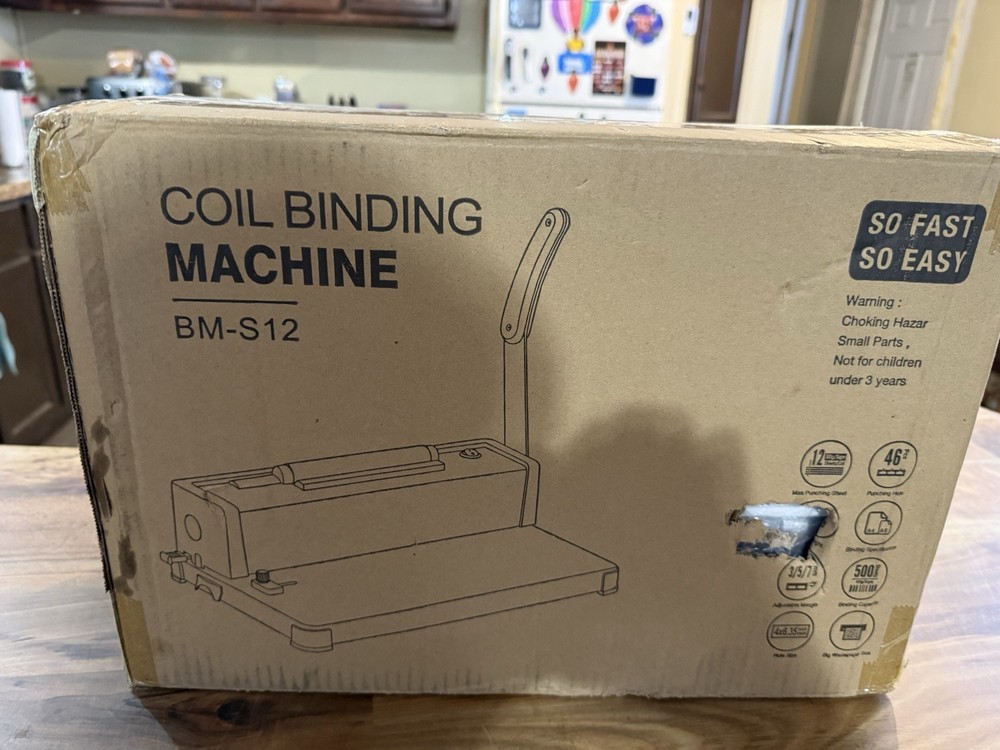Coil Binding Machine BM-S12