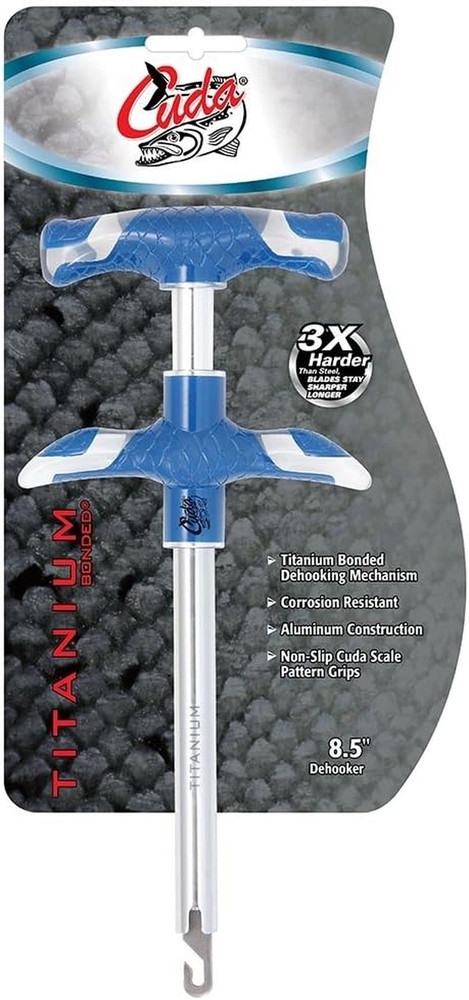 Titanium-Bonded Fish Hook Remover Tool