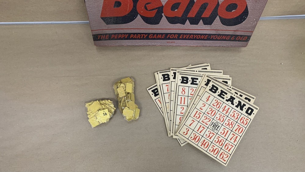Vintage Set-Two Beano Game Complete No. 4317