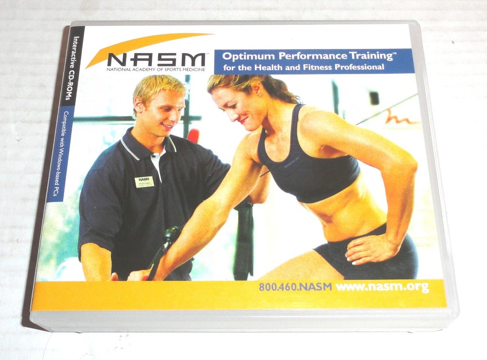 NASM Optimum Performance Training Interactive CD-ROMs 7-Disc Set for Windows PC