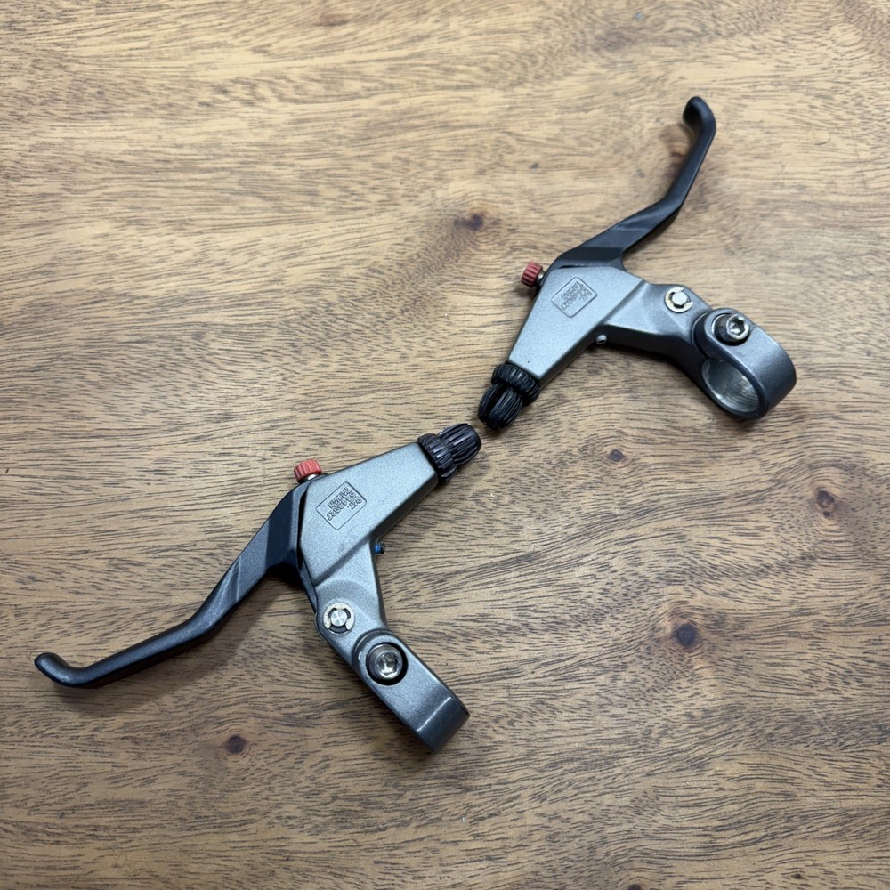 Avid Speed Dial Ti Levers Titanium Grey/Black V-Brake 2002