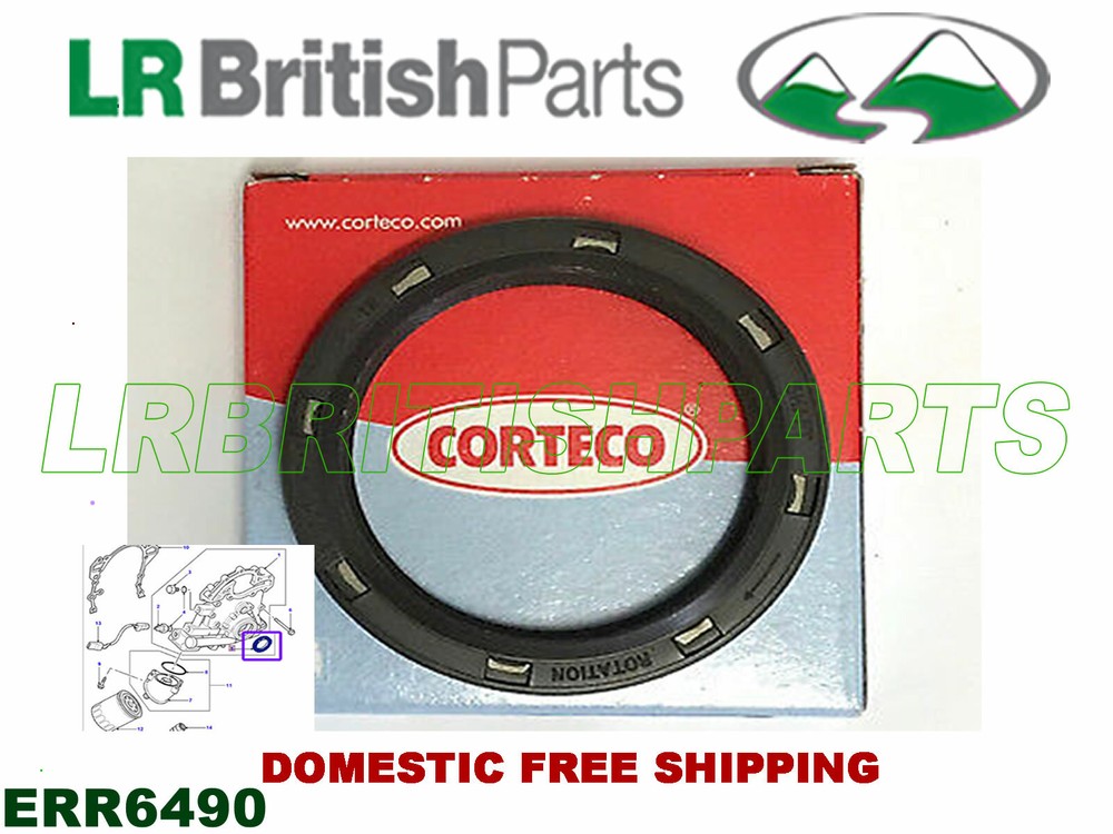 LAND ROVER FRONT ENGINE CRANKSHAFT SEAL DISCOVERY DEFENDER CLASSIC ERR6490