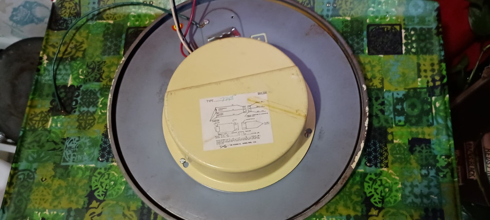 Vintage Simplex Wall Clock Works