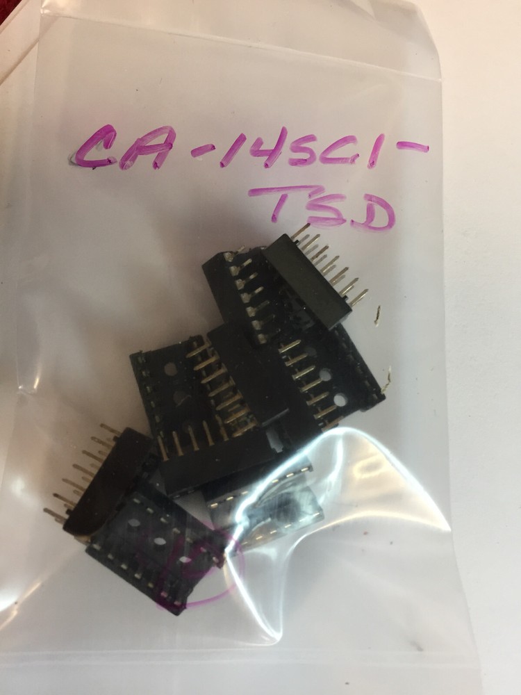 CA-14SCI-TSD 14 PIN IC SOCKET 10 PIECES