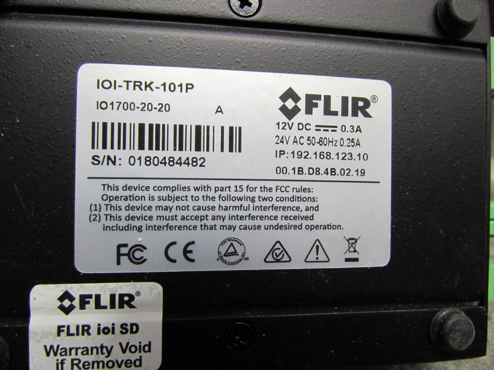 ESTATE* LOT OF 4 FLIR IOI-TRK-101P ANALYTICS ENCODER