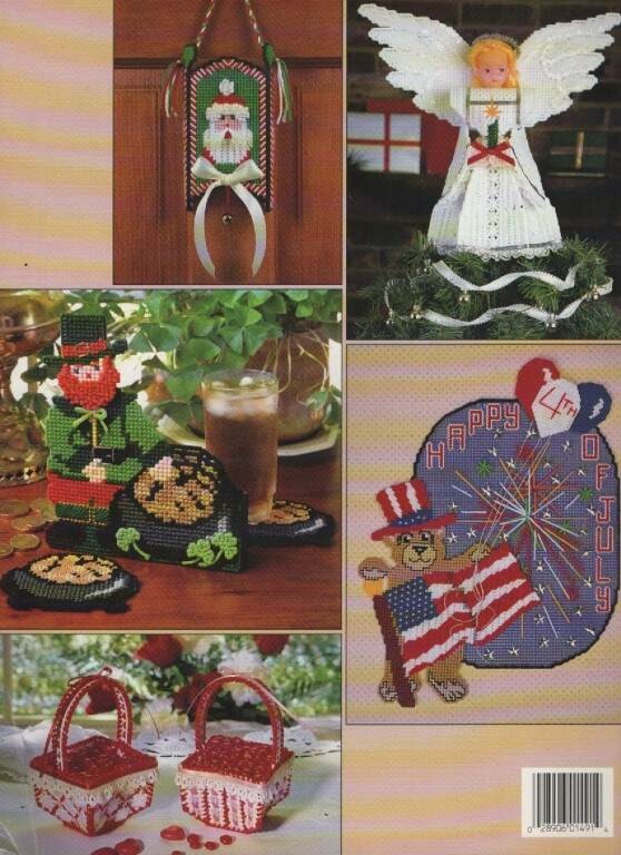 OOP!!! FOR THE HOLIDAYS IN PLASTIC CANVAS SUPER CUTE PROJECTS!!!