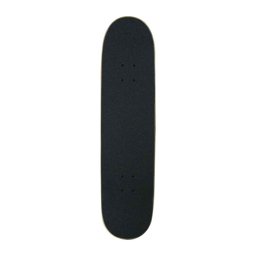Softrucks Skateboard Indoor Practice Complete 8.0" Black Trucks, Dipped Black