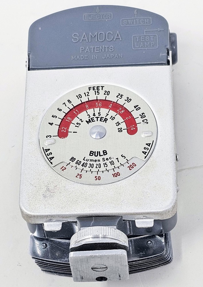 Samoca Automat 35 Camera Flash Light Exposure Meter Romanslide Projector Pouch
