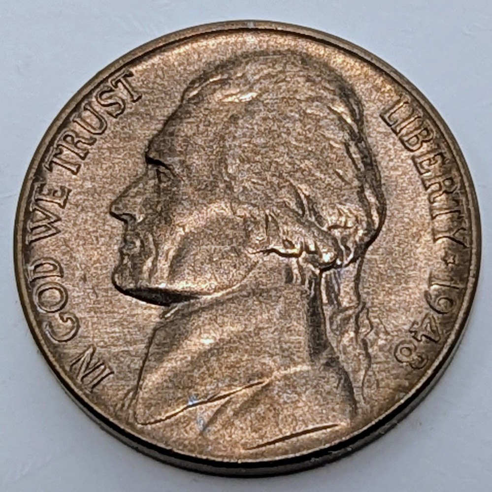 1948 Jefferson Nickel Gem Bu Uncirculated