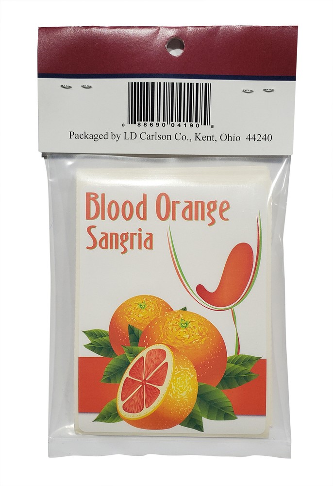 Wine Labels (Blood Orange Sangria) 30 Pack