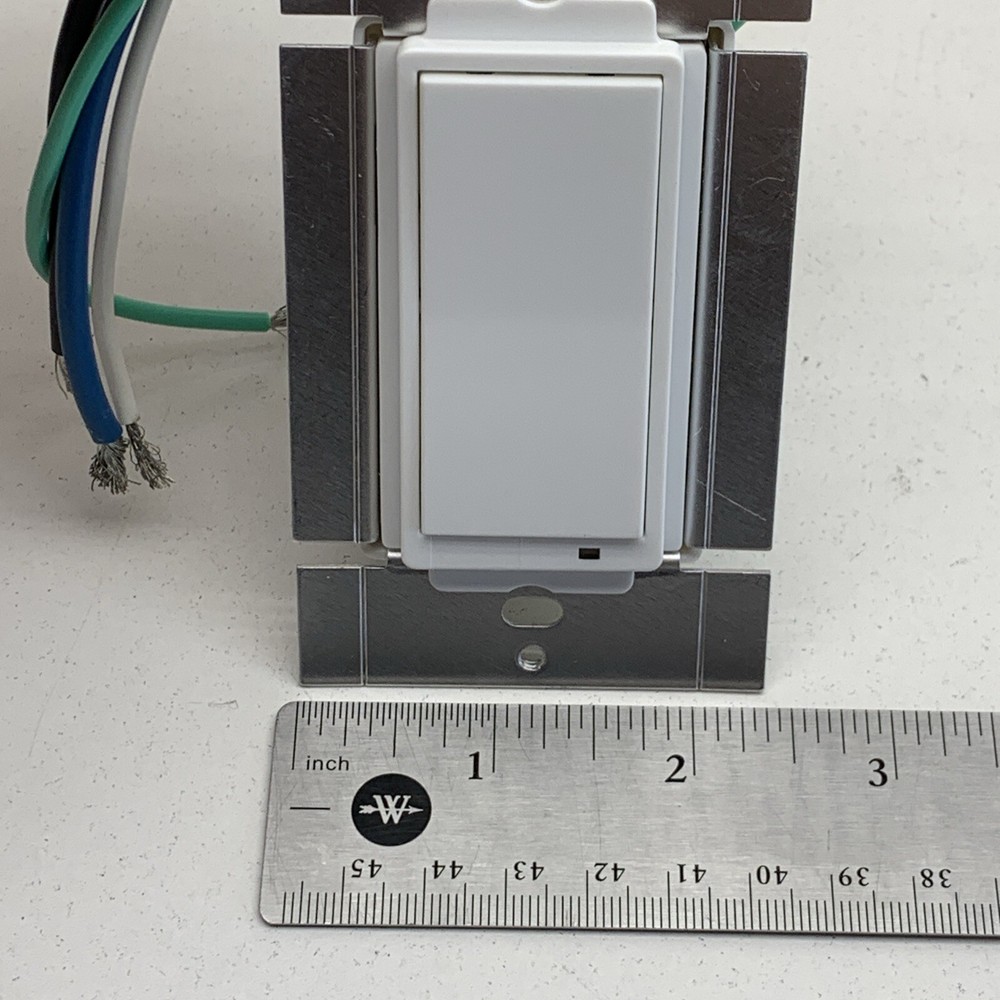 Advanced Control Technologies RS114W A10 Wall Light Switch 20A 960W 120V White