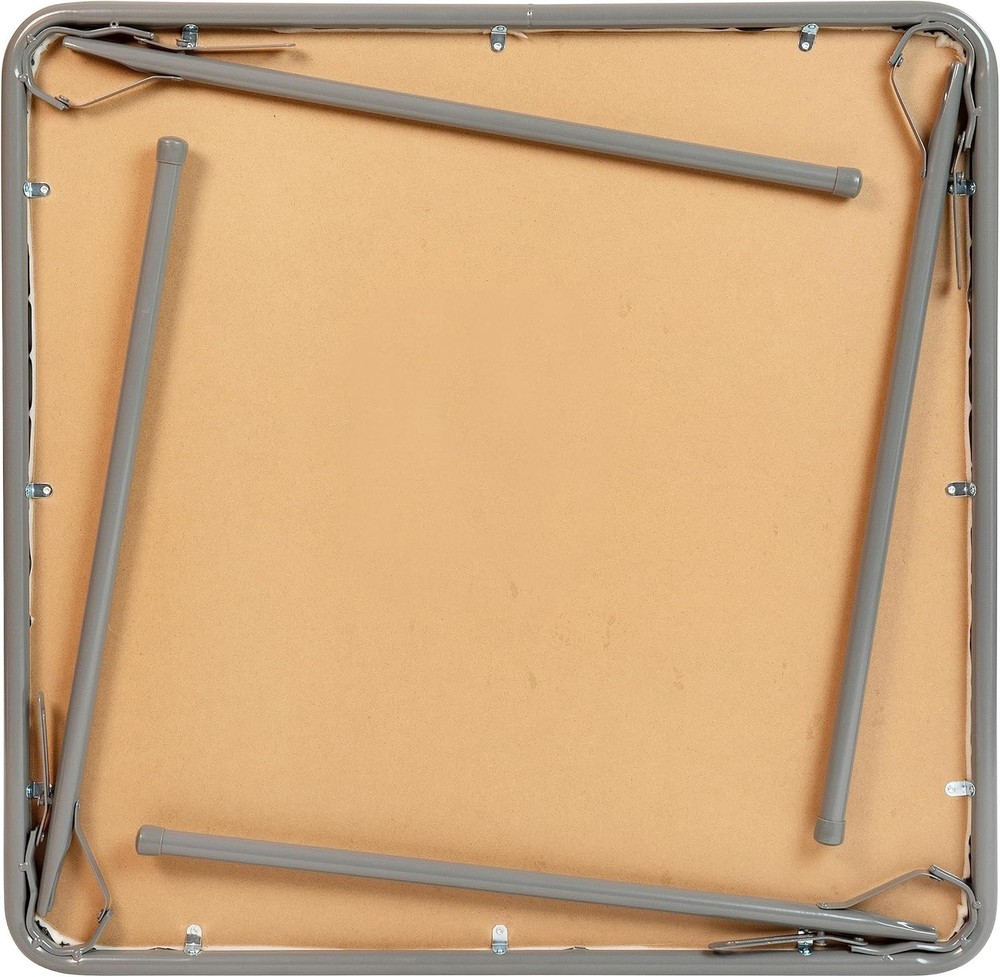 Madelyn 33.5" Square Folding Multipurpose Card Table W/ Padded Vinyl Top