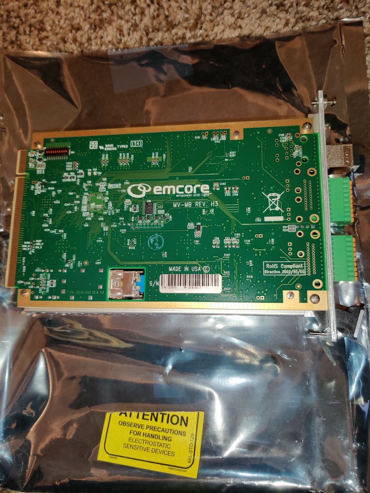 Opticomm EMCORE OTP-4BART-A3/A2-SC CARD. NEW