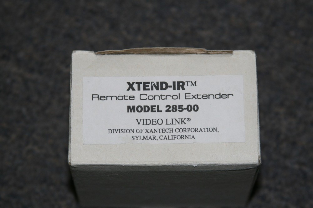 Video Link  XTEND-IR Remote Control Extender 285-00 by Xantech