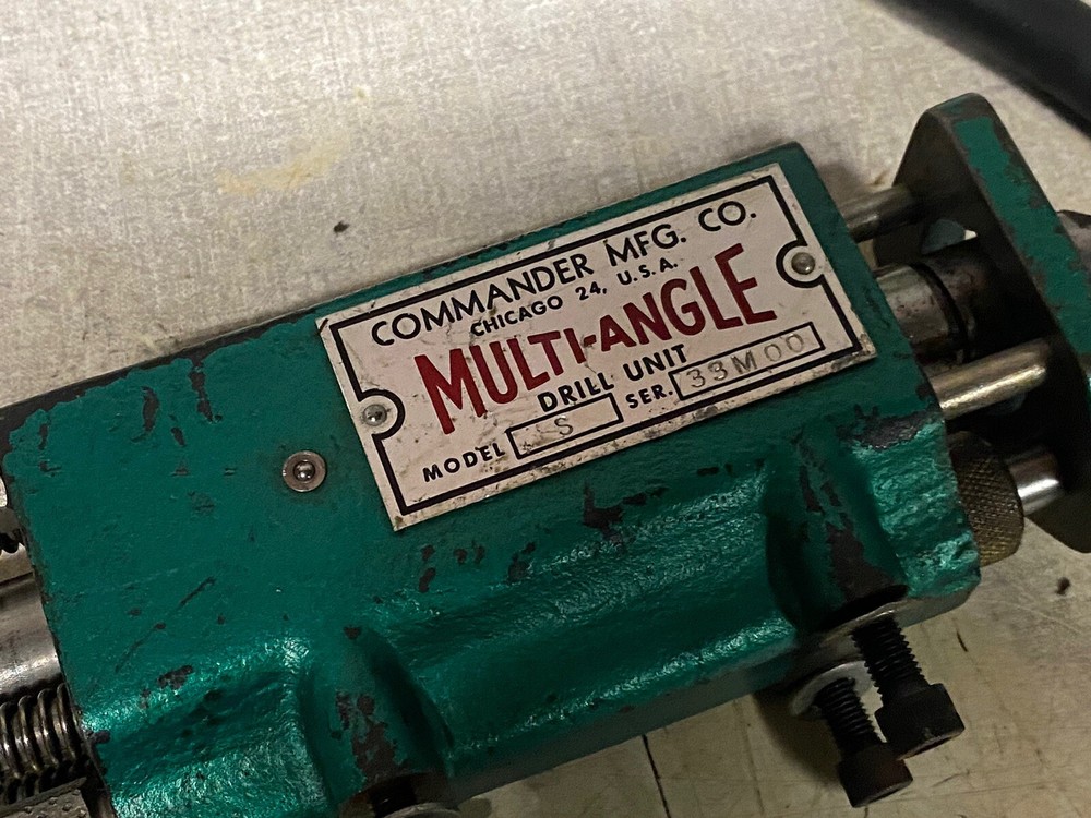 COMMANDER Multi Angle Drill Unit Model S