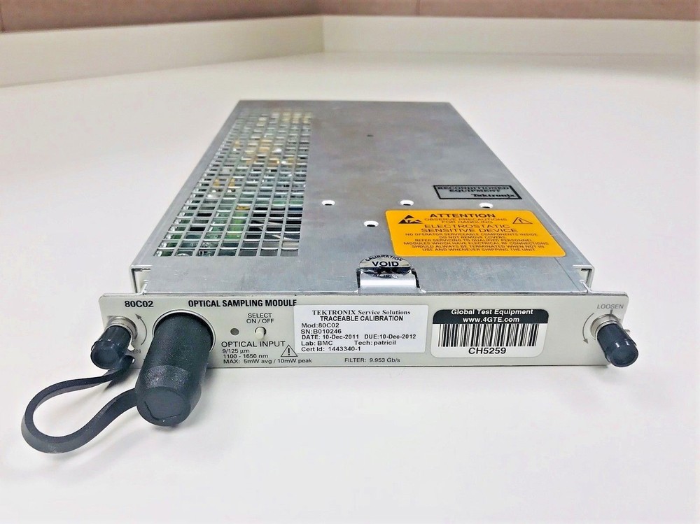 Tektronix 80C02 20 GHz Optical Module