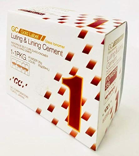 GC Gold Label Type 1 Luting and Lining Cement Big Pack for Teeth
