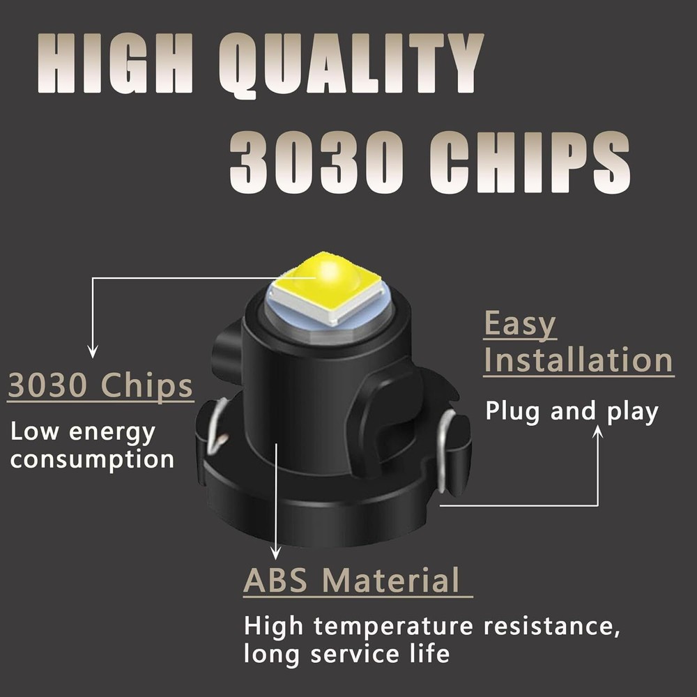 For Honda Ridgeline 06-14 Automatic Climate Control & LCD Display Light LED Bulb