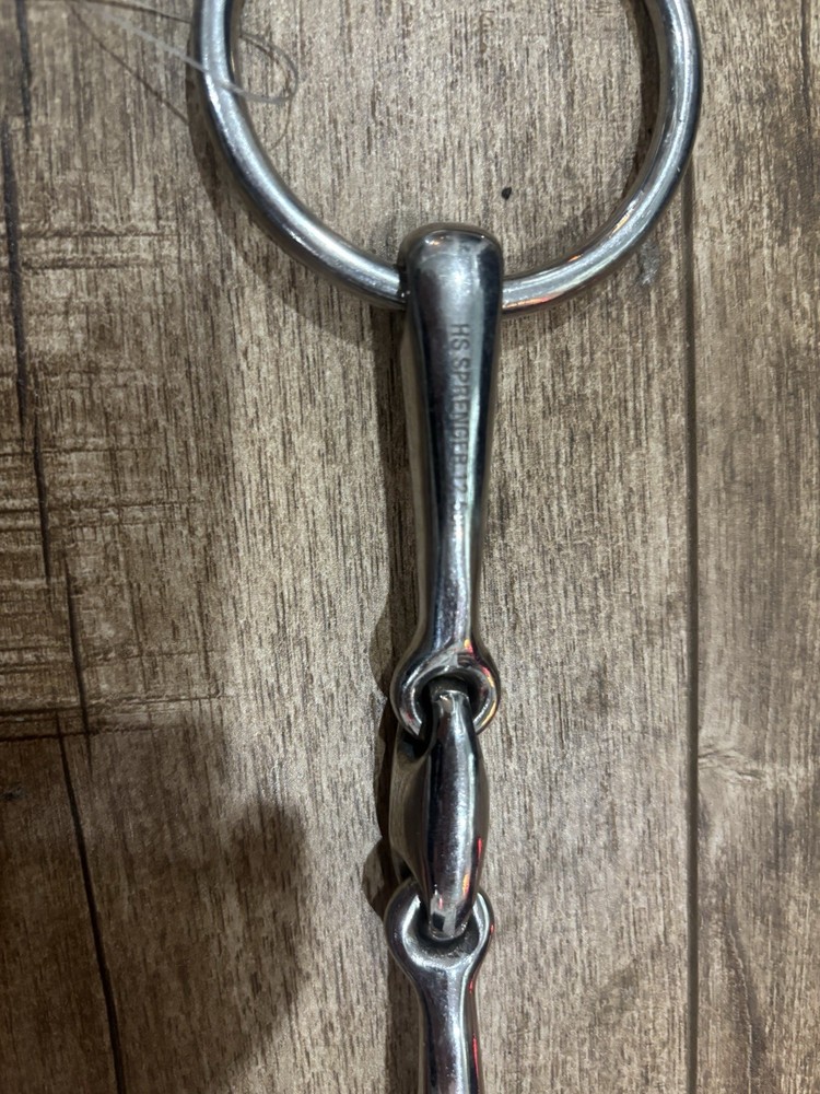 5.25” Herm Sprenger double jointed Bradoon Snaffle Bit