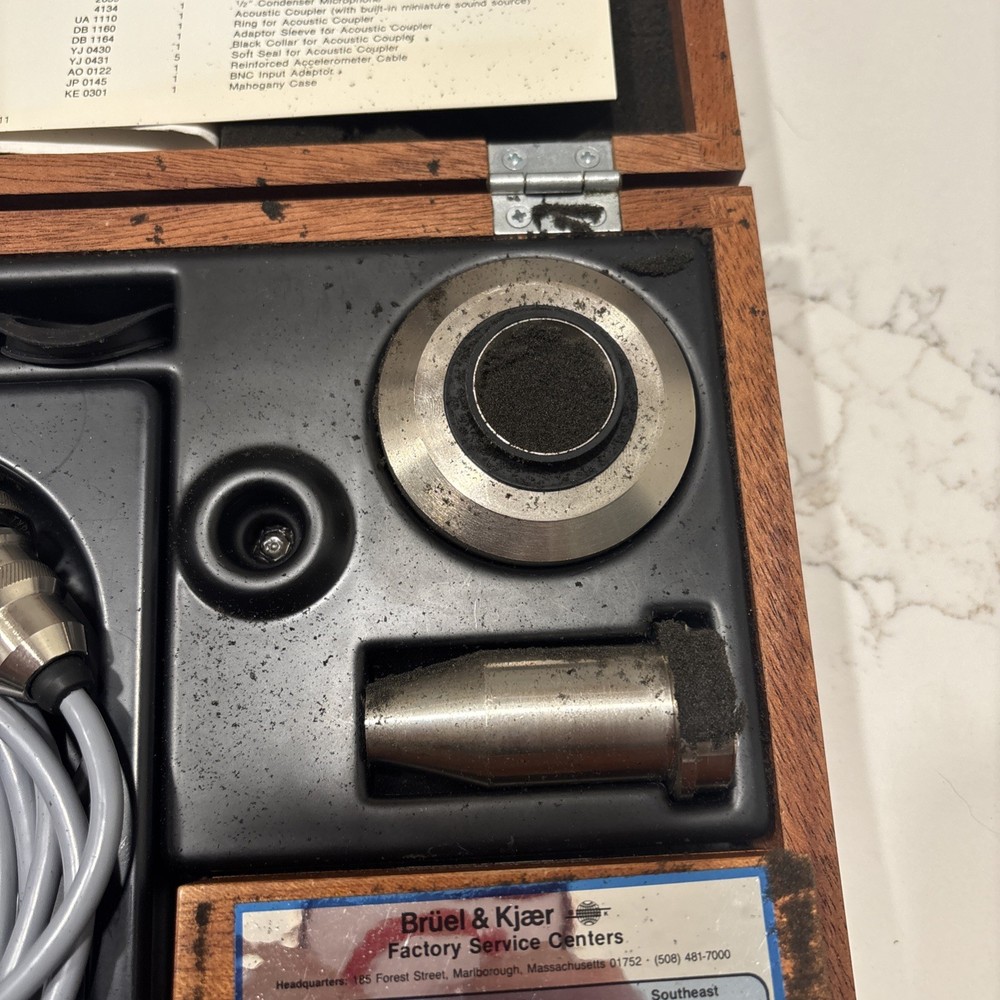 Bruel & Kjaer Model 4185 Ear Simulator for Telephonometry NICE!