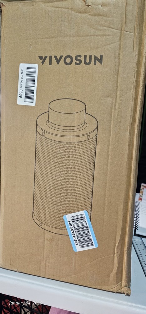 vivosun 8 inch carbon filter